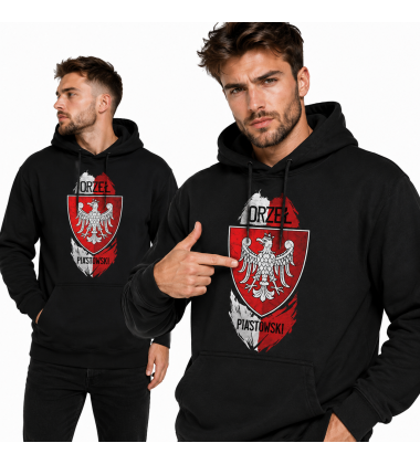 BLUZA Z KAPTUREM ORZEŁ PIASTOWSKI